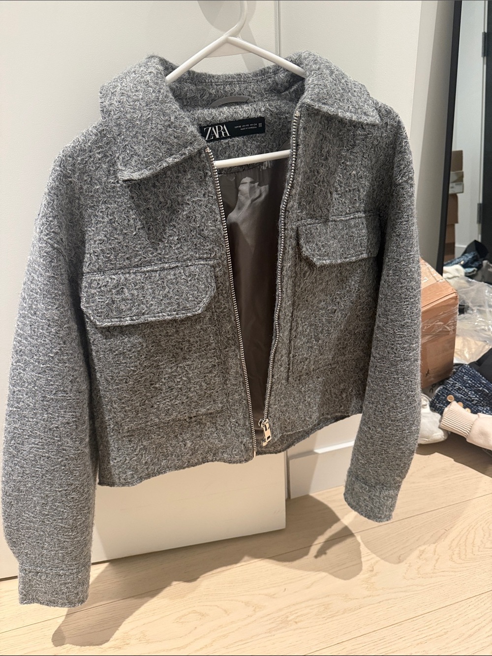Zara wool
Crop jacket
